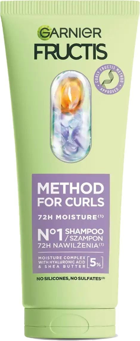 Шампунь GARNIER Fructis Curls Method для кучерявого волосся, 200 мл