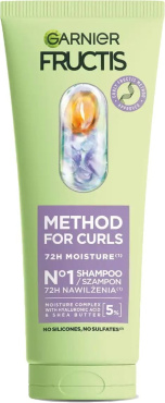 Шампунь Garnier fructis curls method для кудрявых волос 200 мл
