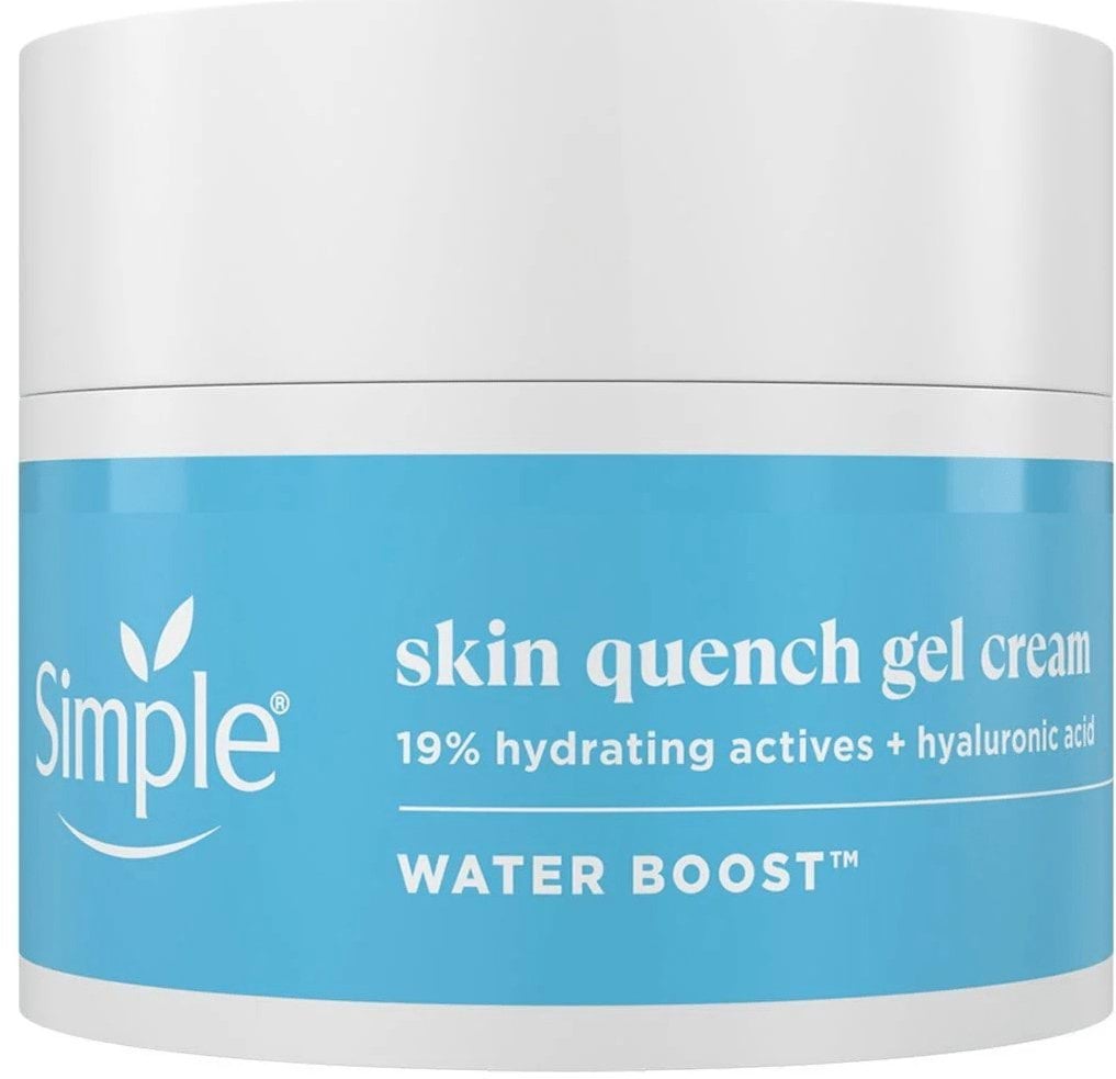 Simple крем-гель для обличчя зволожуючий нічний WATER BOOST, 50мл