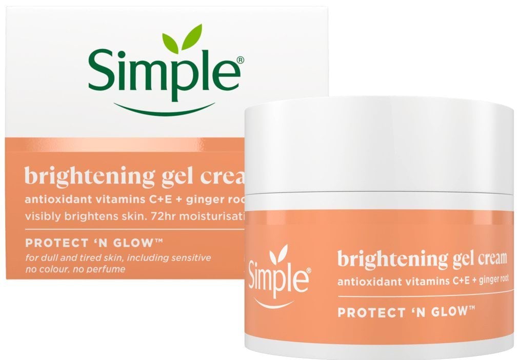 Зволожувальний гель Simple Protect&Glow Rest and Reset 72h Hydrating Gel 50 мл