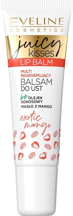 Бальзам для губ Eveline Juicy Kisses Mango регенеруючий 12 мл