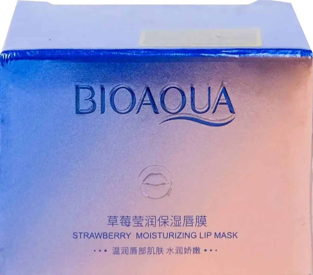 Маска-бальзам BIOAQUA для зволоження губ з полуницею 13 г