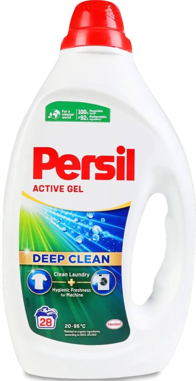 Гель для прання Persil Active Gel Deep Clean універсальний концентрований 1260 мл