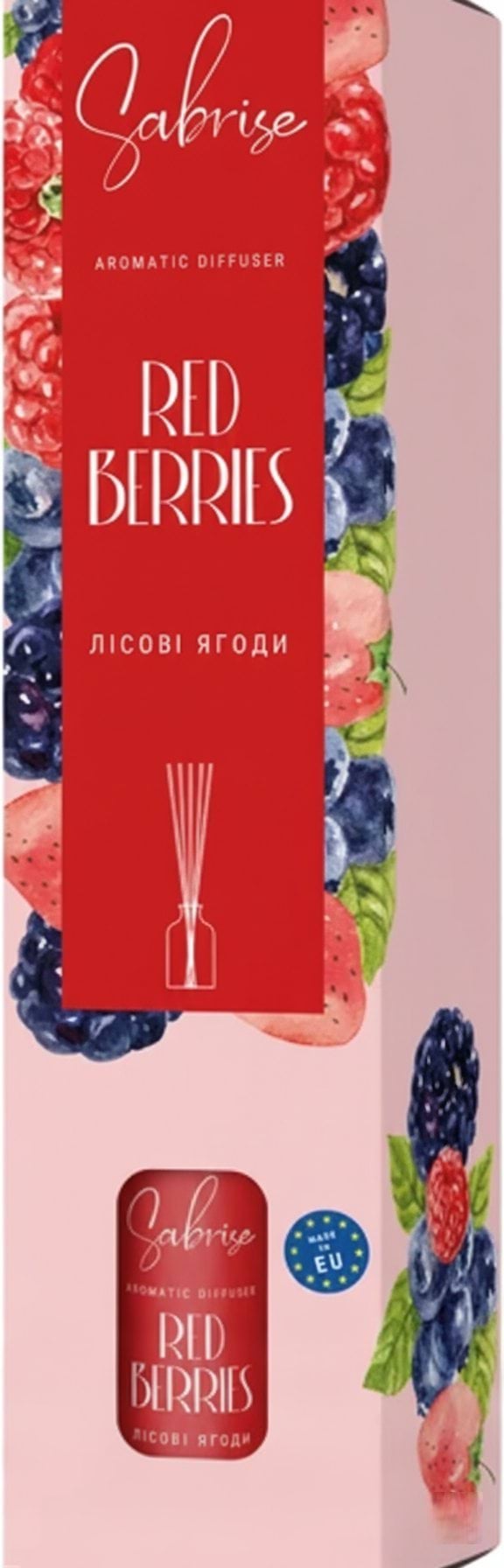 Аромадифузор Sabrise Red Berries Лісові ягоди 30 мл