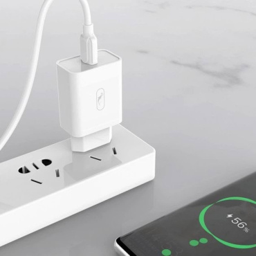 Сетевое зарядное устройство SkyDolphin SC35 QC3.0 Super Quick Charge 5A/1USB фото 3