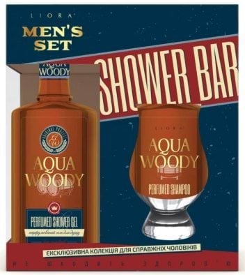 Набор Liora Men's set гель для душа (250 мл) и шампунь (250 мл) 1 шт.