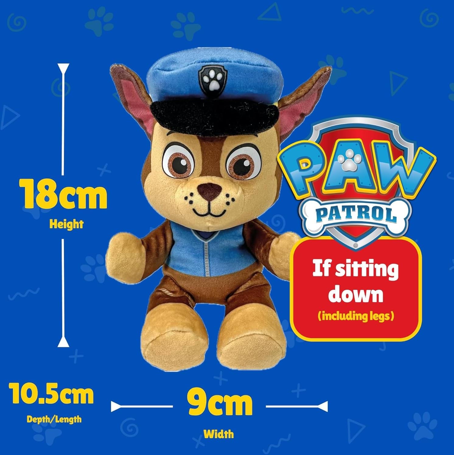 Игрушка TY Paw Patrol Гонщик 15 см мягкая разноцветная фото 2