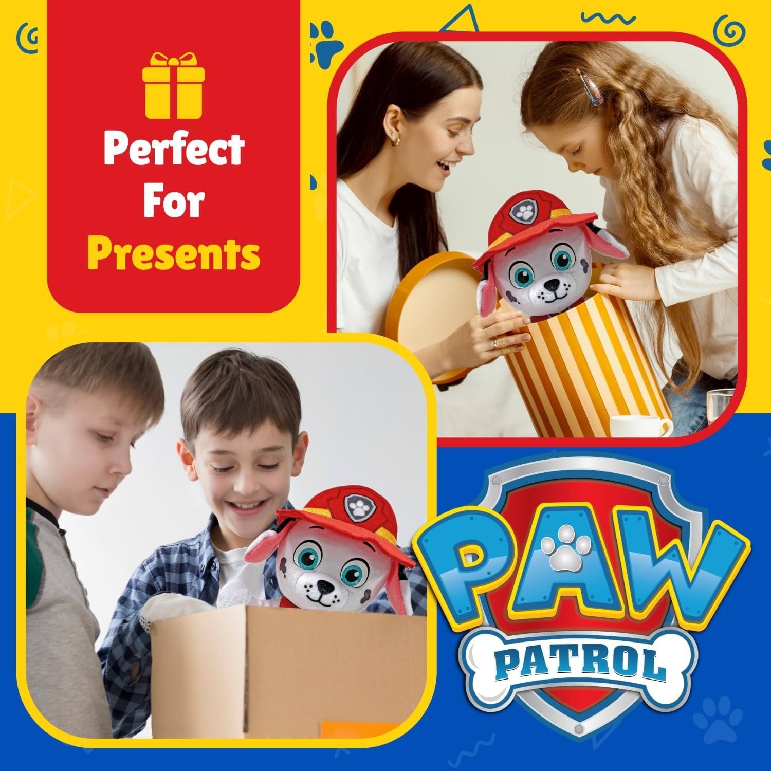 Игрушка TY Paw Patrol Маршал 15 см мягкая разноцветная фото 4