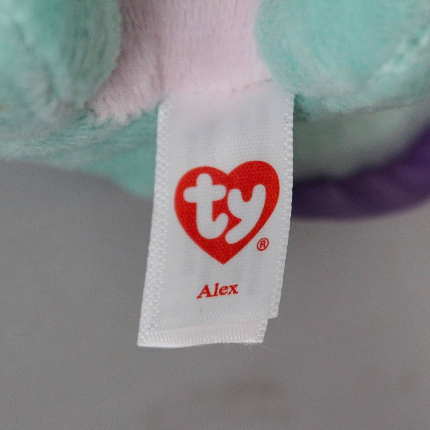 Іграшка-брелок TY Beanie Bellies Аксолотль Alex 12 см м'яка фото 2