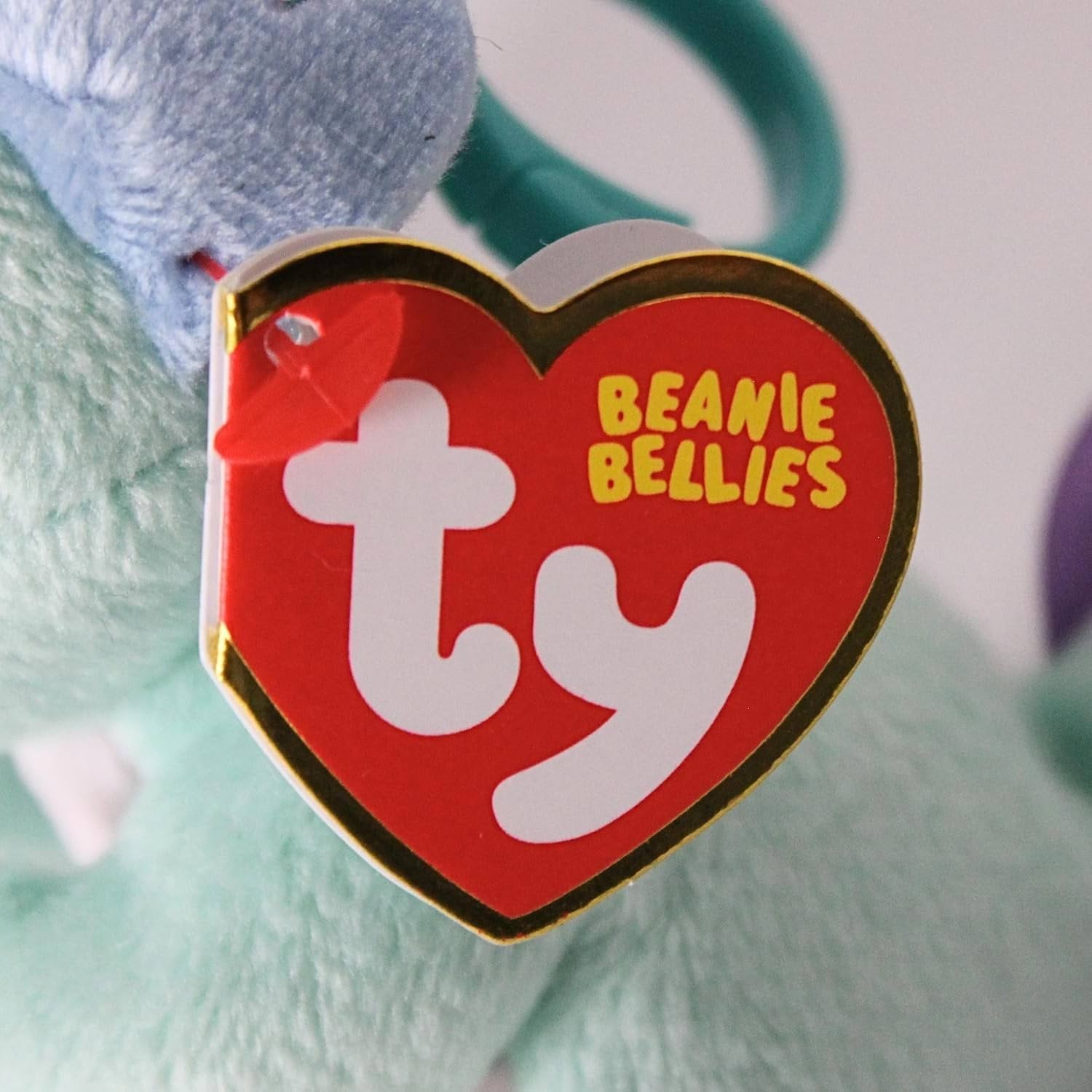 Іграшка-брелок TY Beanie Bellies Аксолотль Alex 12 см м'яка фото 3