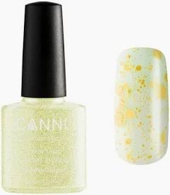 Гель-лак Canni Gel Color System 188 - Прозрачный с золотистыми блестками 7.3 мл