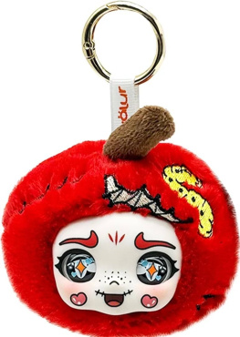 М'яка іграшка-брелок Fyyvalur яблуко Ліл 1 шт.