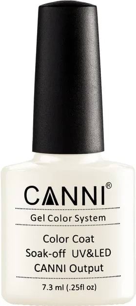CANNI Гель-лак 017 кремовий, 7,3мл
