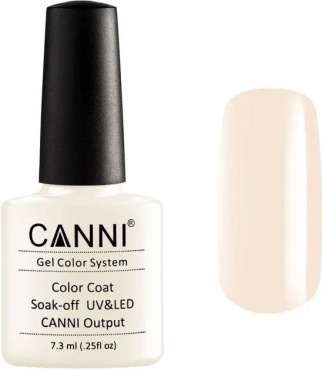 Гель-лак CANNI 017 кремовый 7.3 мл фото 1