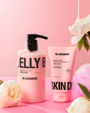 Гель для душа Mr.Scrubber Jelly Bubbles Peony in Love 500 мл