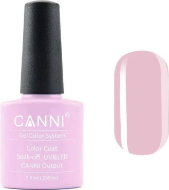Гель-лак CANNI 040 пастельний рожево-фіолетовий 7.3 мл фото 1