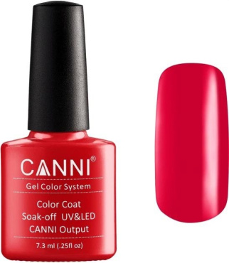 Гель-лак Canni Gel Color System 105 - Красный 7.3 мл