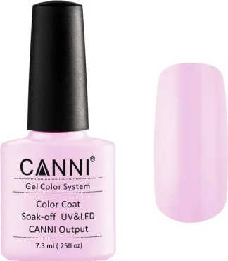 Гель-лак CANNI 068 лилово-бежевий 7.3 мл фото 1