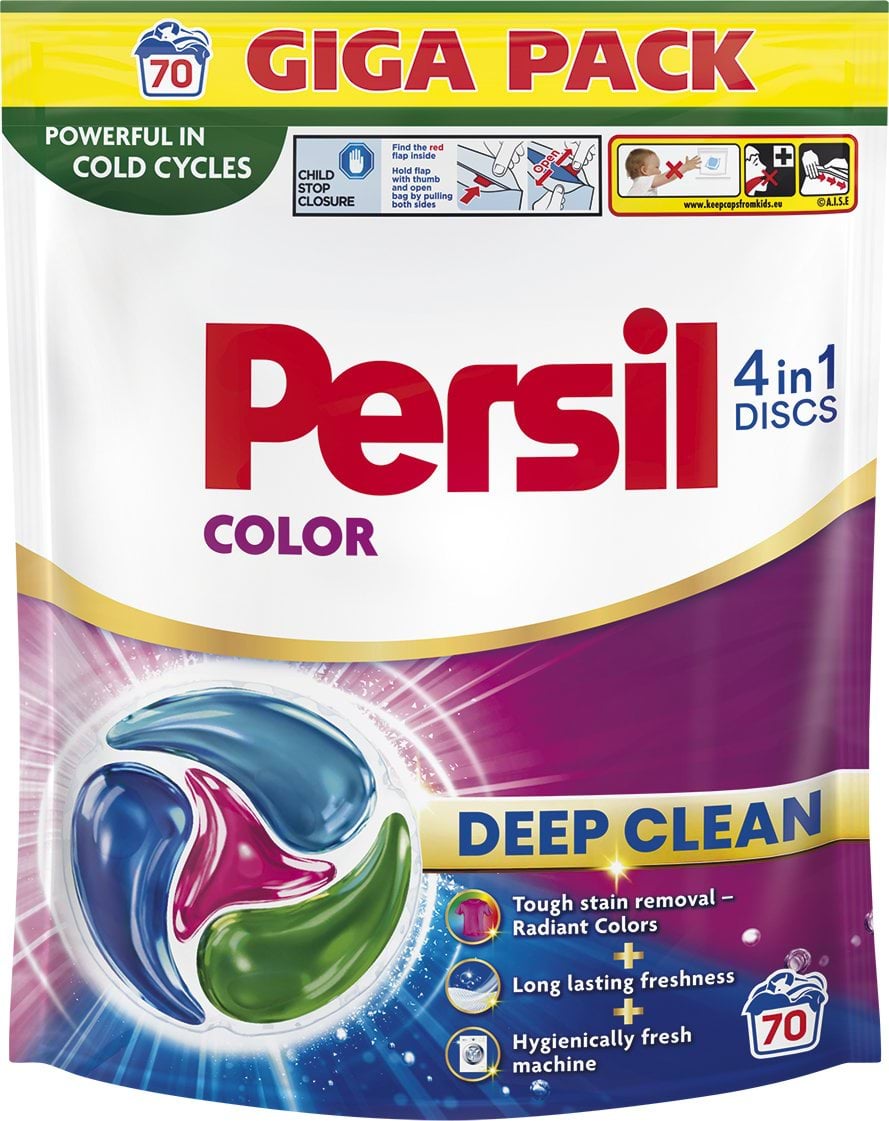 Persil Капсули для прання Диски Колор, 70 циклів