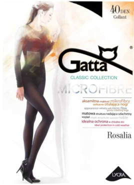 Колготы женские Gatta Rosalia 40 nero р.3 фото 1