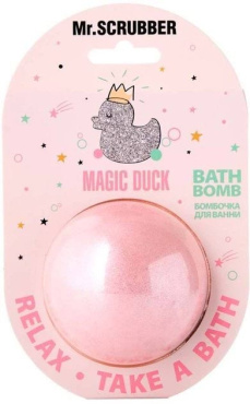 Бомбочка для ванны Mr.Scrubber Magic Duck 200 г