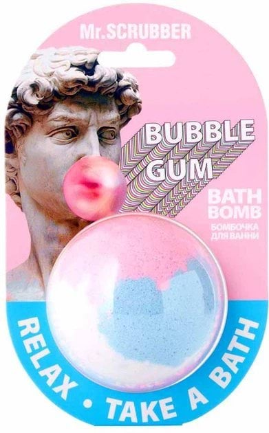 Бомбочка для ванни Mr.Scrubber Bubble Gum 200 г