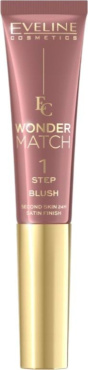 Рум’яна Eveline Wonder Match 02 зі спонжем 14 мл