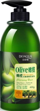 Шампунь Bioaqua olive anti-dandruff smoothing для волос против перхоти 400 мл фото 2