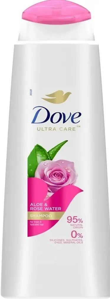 Шампунь Dove Ультрадогляд з алое та трояндовою олією 400 мл