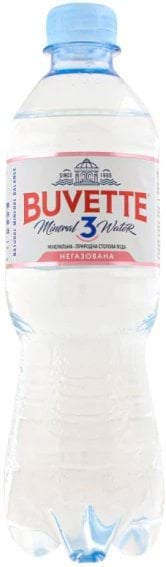 Buvette вода мінеральна природ.-столова Vital не газована, 0,5л