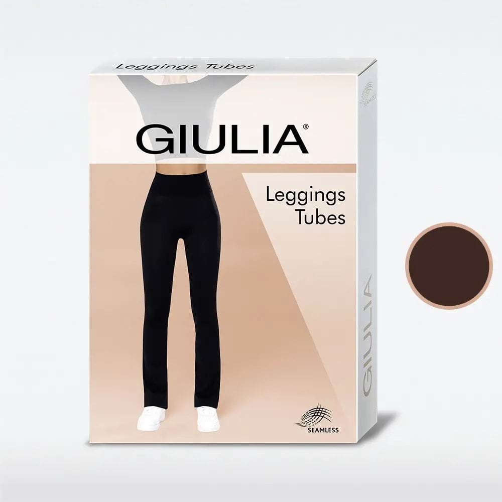 Giulia прямі легінси LEGGINGS TUBES, р. S/M, chocolate