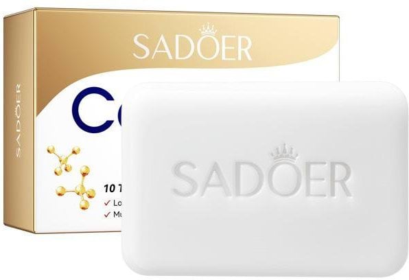 Sadoer мило для обличчя та тіла з коллагеном, 100г