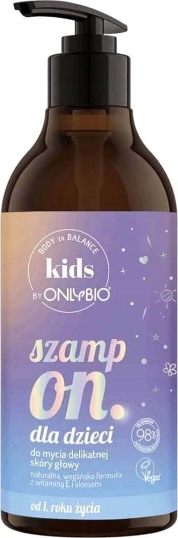 ONLYBIO шампунь дитячий Hair in Balance Kids, 400мл