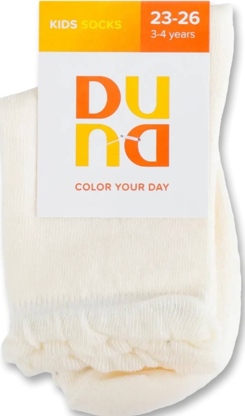 Дюна шкарпетки дитячі 4069 р.18-20 молочний