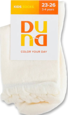 Детские носки Дюна (4069) р.18-20 молочный