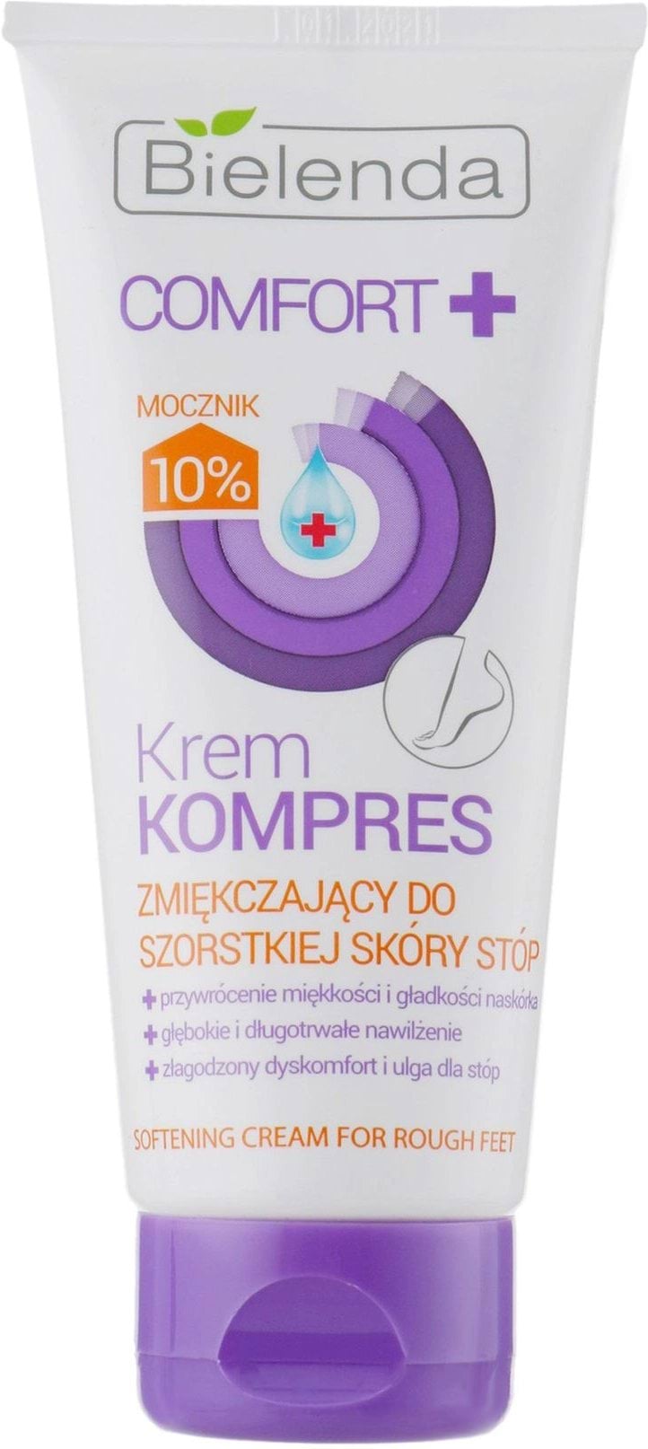 Крем-компресс Bielenda Comfort для смягчения огрубевшей кожи стоп 100 мл фото 1