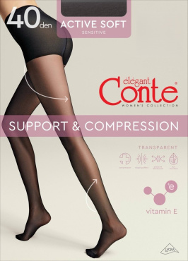 Колготки Conte Elegant Active Soft 40 Den жіночі колір nero р. 2