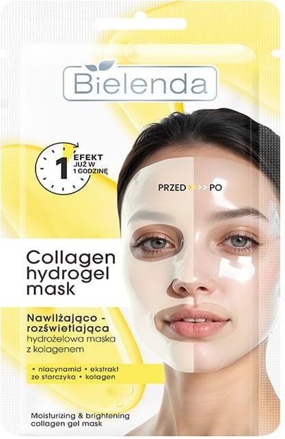 Маска для обличчя Bielenda Collagen Hydrogel з колагеном 1 шт.