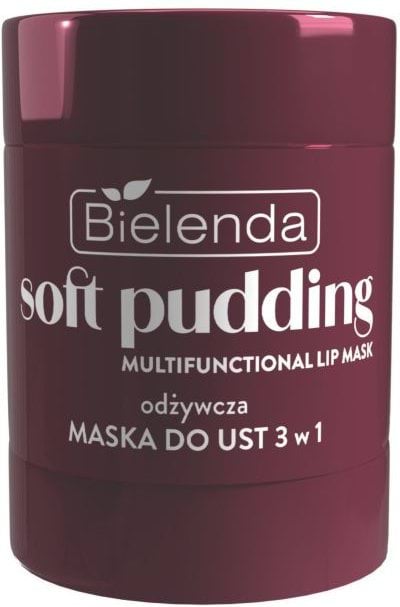 Маска для губ Bielenda Very Cherry 3 в 1 Soft Pudding поживна 12 г