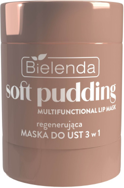 Маска для губ Bielenda Vanilla Latte 3 в 1 Soft Pudding регенеруюча 12 г фото 3