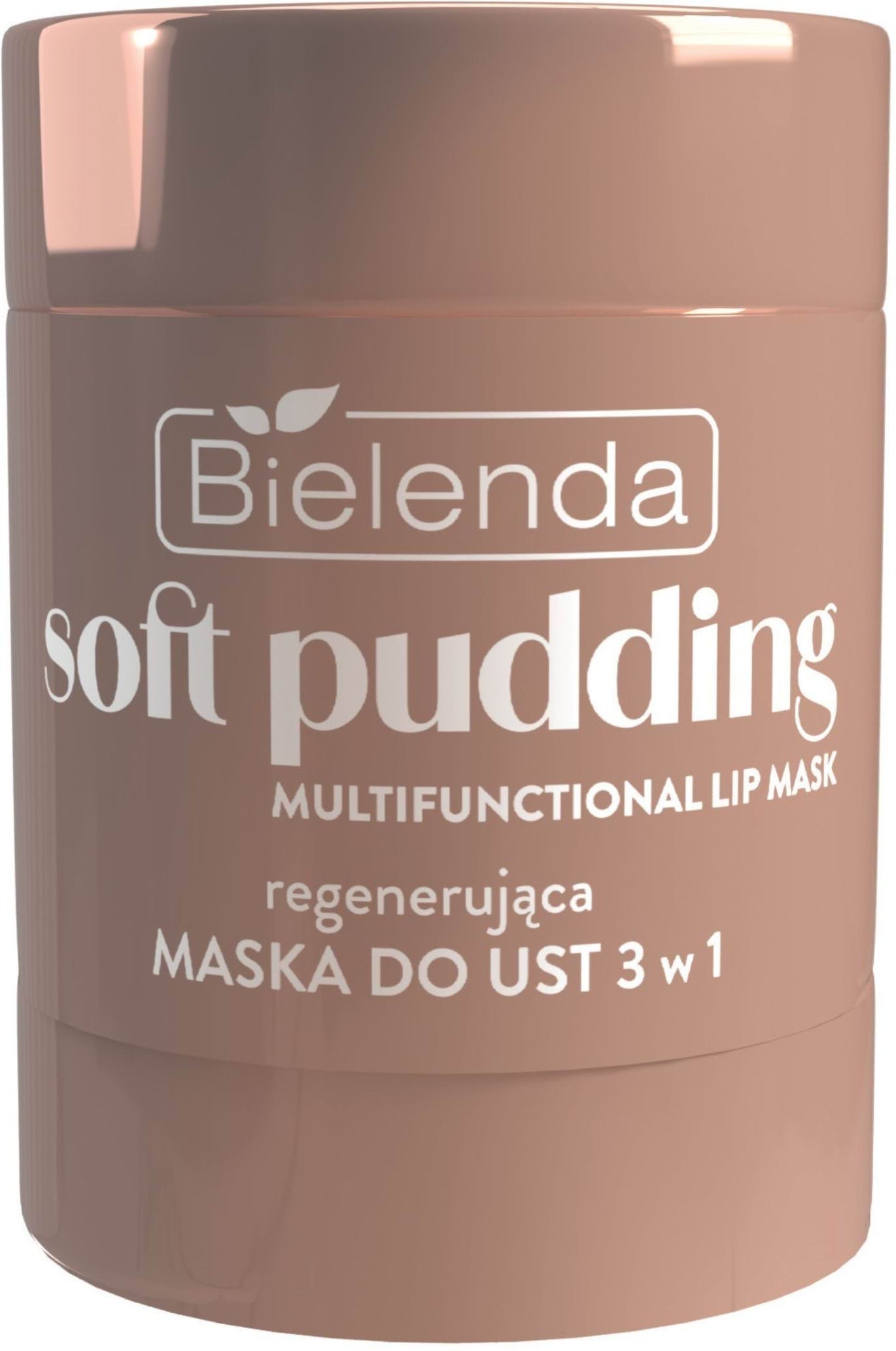 Маска для губ Bielenda Vanilla Latte 3 в 1 Soft Pudding регенеруюча 12 г
