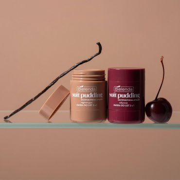 Маска для губ Bielenda Vanilla Latte 3 в 1 Soft Pudding регенеруюча 12 г фото 2
