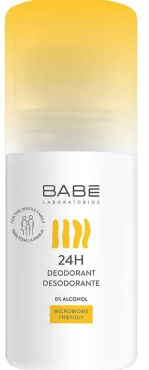 Кульковий дезодорант BABE Laboratorios Deodorant 24 години захист для всієї родини 50 мл
