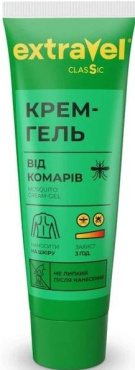 Крем-гель від комарів Extravel Classic 60 мл