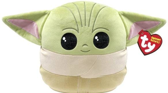 TY М'яка іграшка-подушка SQUISH-A-BOOS "GROGU" 20 см, 1шт
