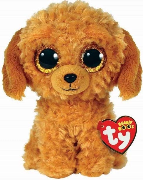 Мягка іграшка TY Beanie Boos NOODLES  Золотий пес 15 см