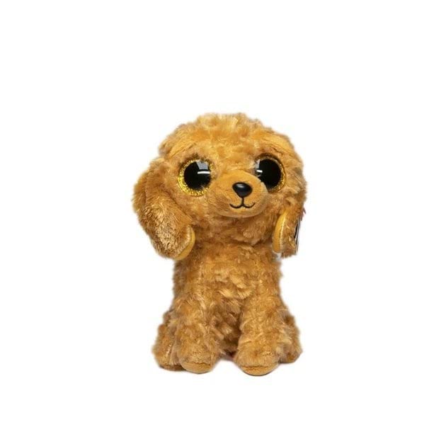Мягка іграшка TY Beanie Boos NOODLES  Золотий пес 15 см фото 1