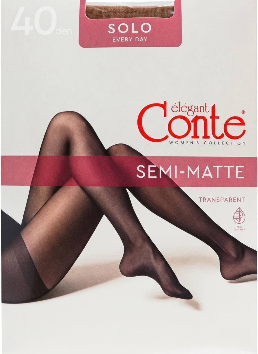 Колготки Conte Elegant Solo 40 Den жіночі з шортиками колір bronz р. 2