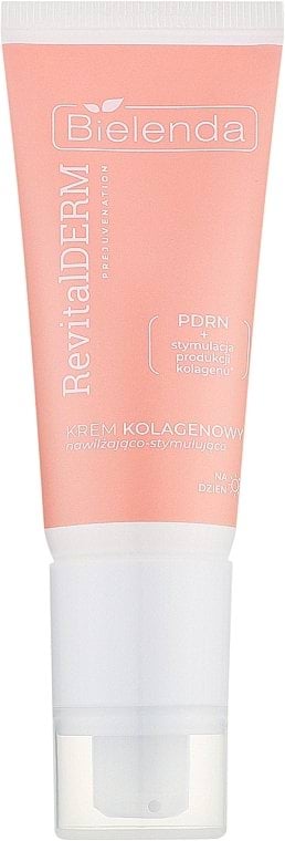 Крем для обличчя Bielenda PDRN Revital Derm зволожуючий та стимулюючий колагеновий денний 40 мл