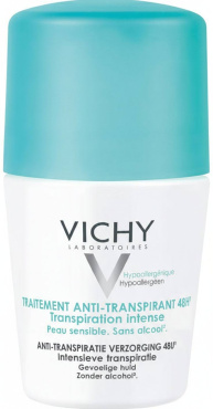 Дезодорант VICHY Intense Transpiration кульковий 48 годин захисту 50 мл
